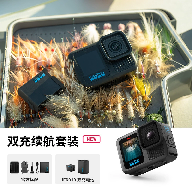Космическая камера Gopro Hero13 BLACK 5.3K HD водонепроницаемая вело-влог лыжный