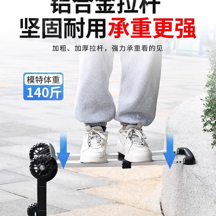 Wholesale Small Trolley, Household Folding Portable Trolley, Grocery Shopping, Express Delivery, Lightweight Trolley, Trolley, Small Trailer