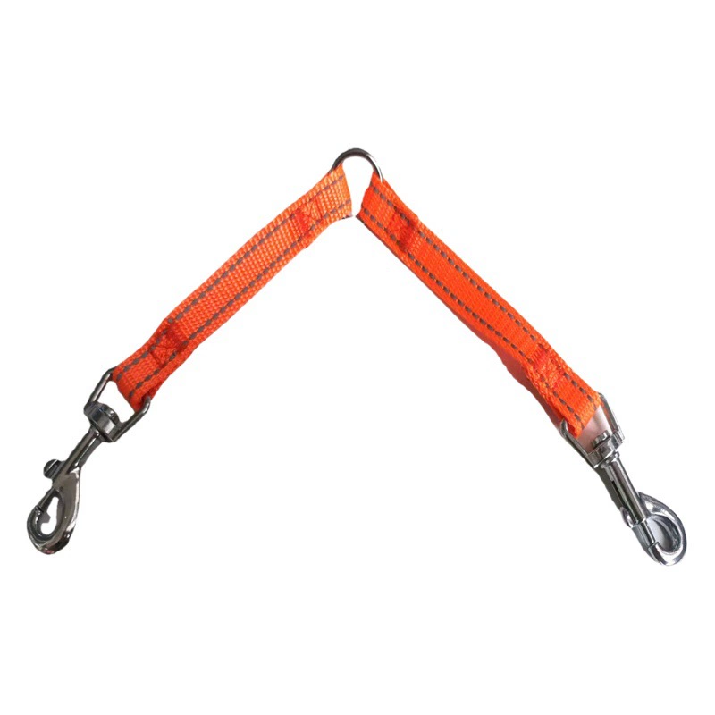 Один буксир два поводка двойной поводок для выгула собак светоотражающий Удлинительный поводок