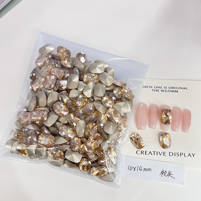 [KKK04-29] champagne pillow 10 * 14mm