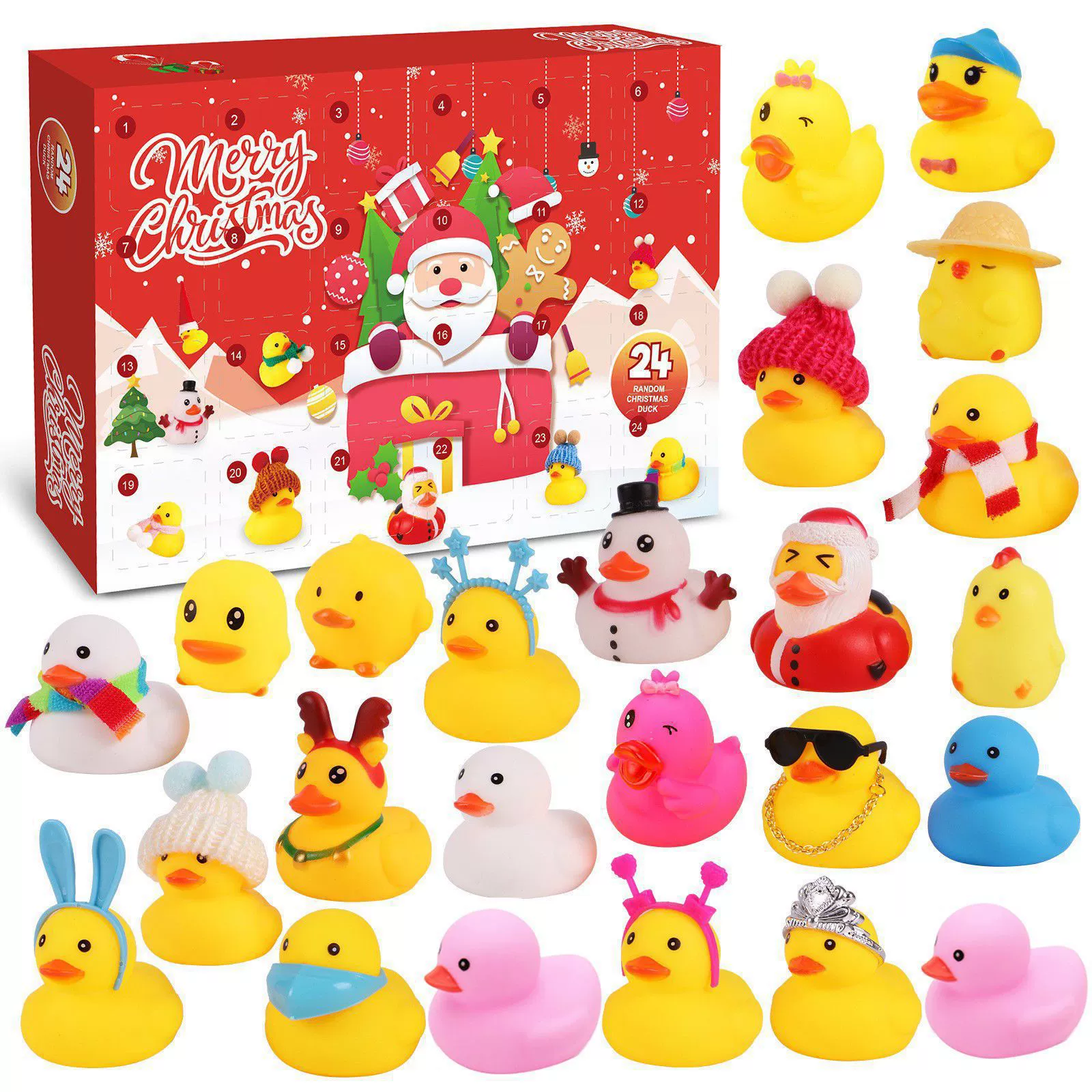 B.Duck, резиновый календарь, рождественский набор, подарок на день рождения