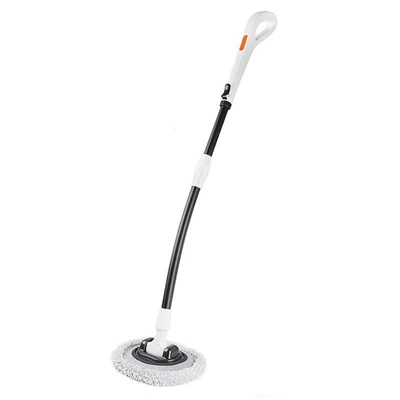 Car Wash Mop with Extendable Bendable Handle, Car Mop Specifically Designed to Prevent Scratches, Car Cleaning Brush, Car Cleaning Tool, Cross-Border (Car cleaning tools) - three-section-telescopic-black-and-white