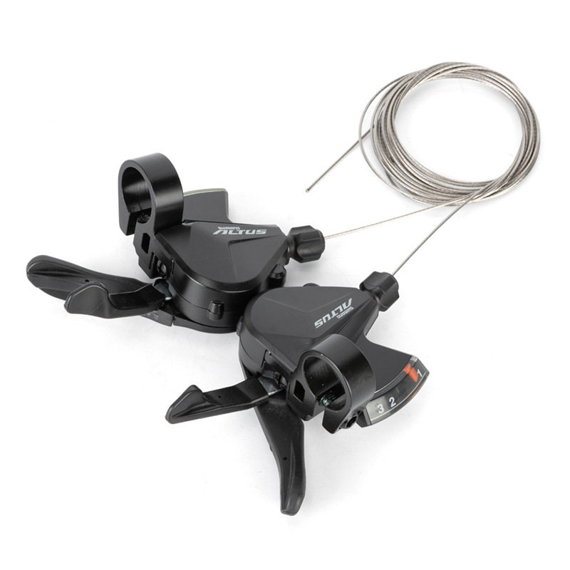 Descarrilador de bicicleta mountain bike dedo dial M2010ALTUS18S posicionamiento palanca cambio velocidad montar accesorios