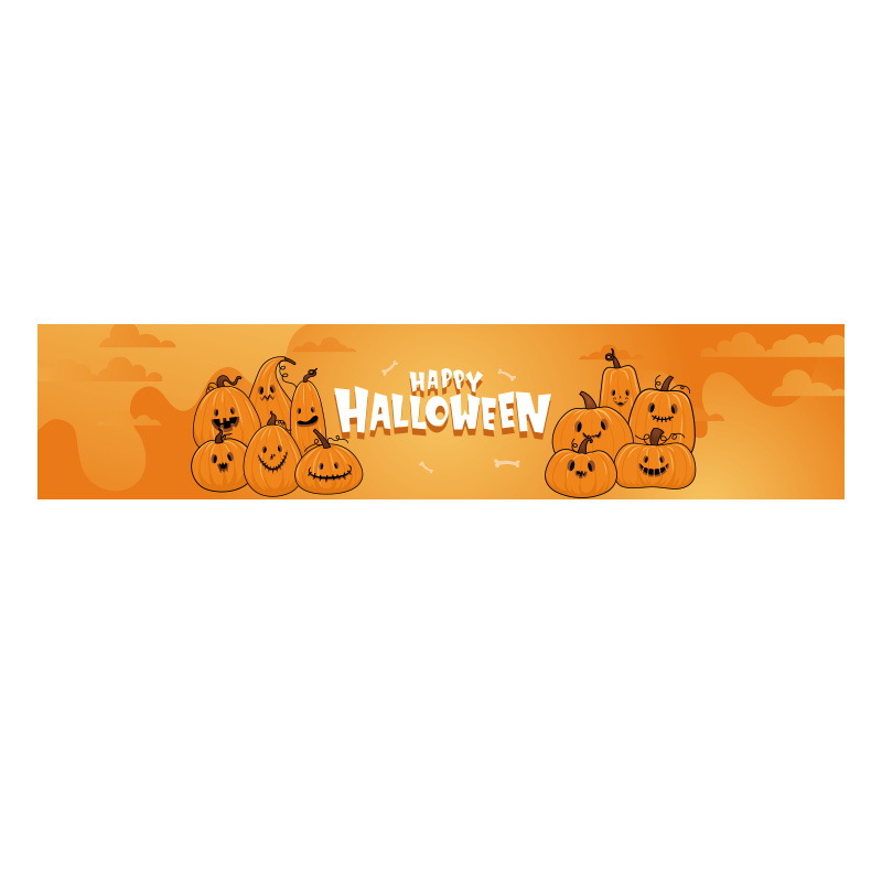 2021 nuevas decoraciones de Halloween camino de mesa mantel Decoración de mesa escena atmósfera diseño personalización
