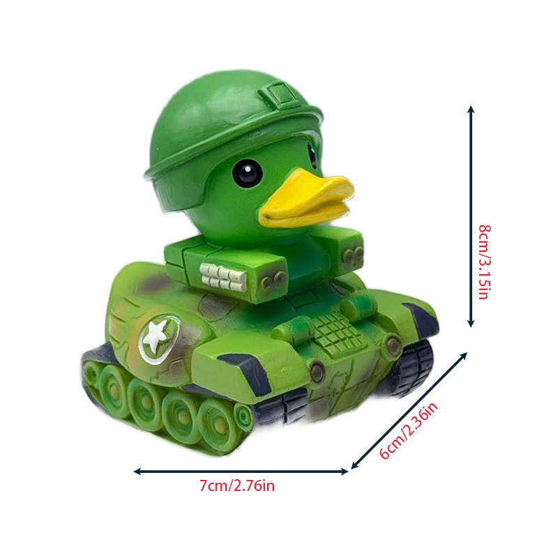 Nuevo producto transfronterizo, Pato Vegetal de Diseño Peculiar, Artesanía de Resina de Pato Vegetariano