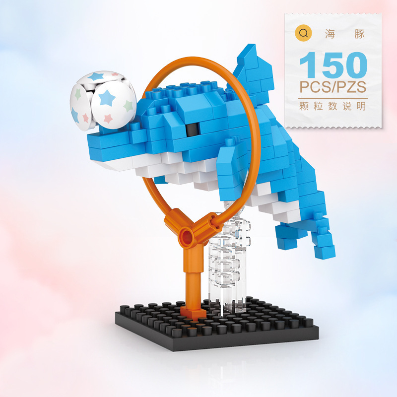 Caja de música de Navidad senbao bloques de construcción de cristal árbol de Navidad creativo juguetes educativos ensamblados regalos de vacaciones al por mayor y al por menor