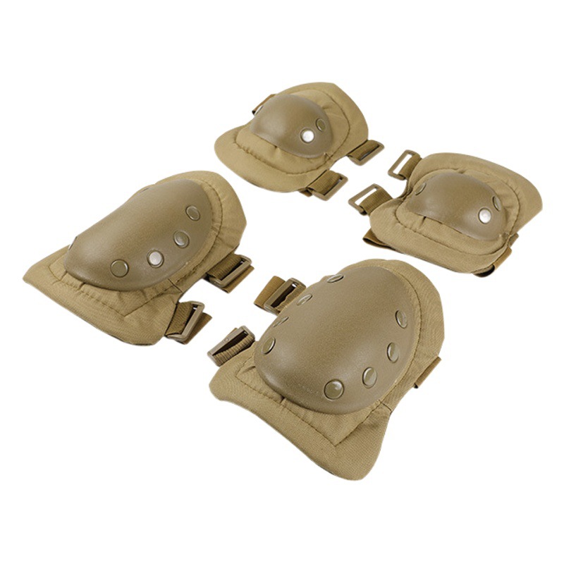 Source Factory 088 Black Hawk Tactical Protection Knee Pad Elbow Pad suit Outdoor Sports Field Pulley Riding Army Fans