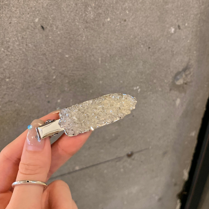 爆闪锆石蝴蝶结发夹女精致侧边夹高级感发卡前额刘海夹头饰发饰|undefined