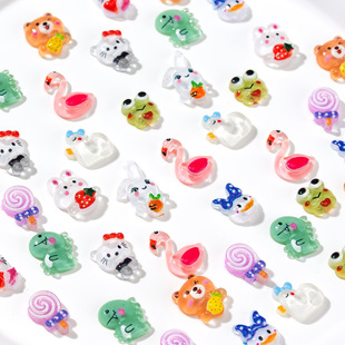 Little Red Book New Cartoon Doll Cute Nail Art Jewelry diy Nail Sticker Mobile Phone Shell Accessories Wholesale