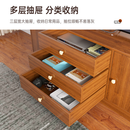 TV cabinet simple modern living room home rental room floor storage cabinet side cabinet simple small apartment TV cabinet