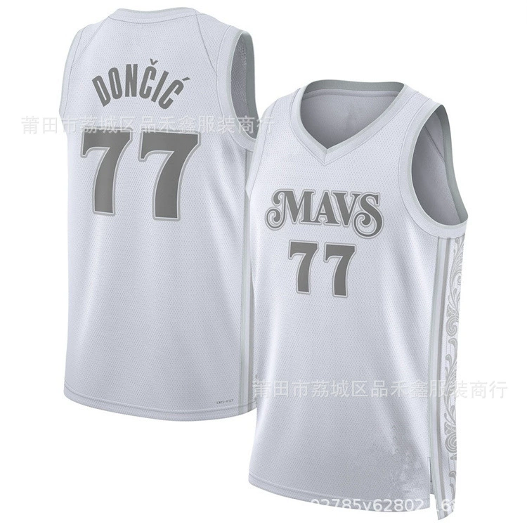 2025 городская версия джерси Lakers Mavericks, Knicks Celtics Thunder Clippers