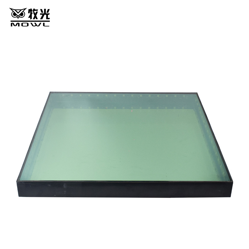 LED multi-capa abismo espejo piso ladrillo luz de fondo de la pared neón carácter luminoso escenario KTV bar Live Studio 3D piso