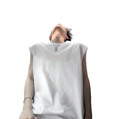 Sleeveless T-shirt for Men, 2025 New Arrival, Summer Trendy, American Style, for Teenagers, Middle School and High School Students—Tank Top Basketball Vest