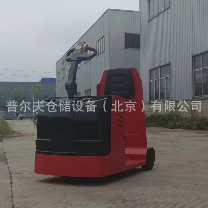 electric tractor stand on type with Large rubber tires