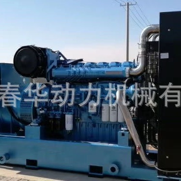 潍柴600KW柴油发电机  博杜安6M33D725E210发电机 工厂用发电机