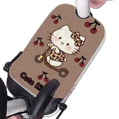 Cartoon Cute Electric Car Foot Avtomobil döşəmə paspasları