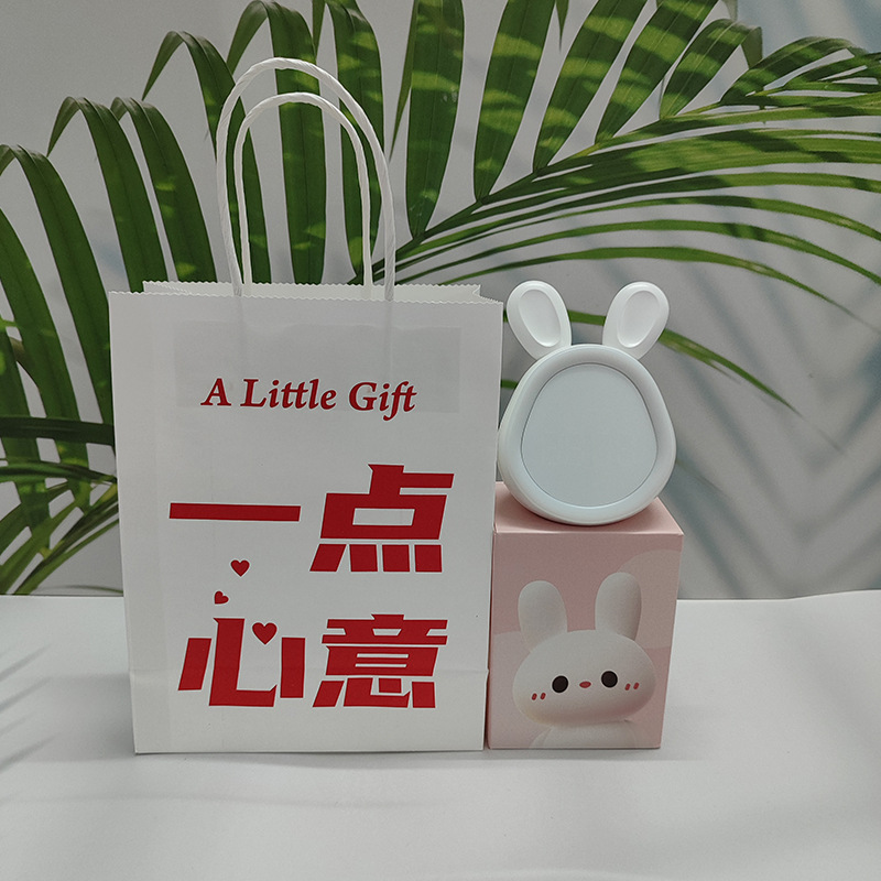 Despertador Conejo LED Recargable con Números Luminosos y Luz Nocturna, Diseño Infantil, Reloj Digital image 19