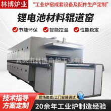 定制辊道窑 锂电池材料 磁性材料原料辊道炉 稀土材料焙烧辊道炉