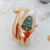 Rose golden green