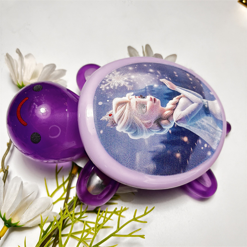 빛나는 보라색 인쇄