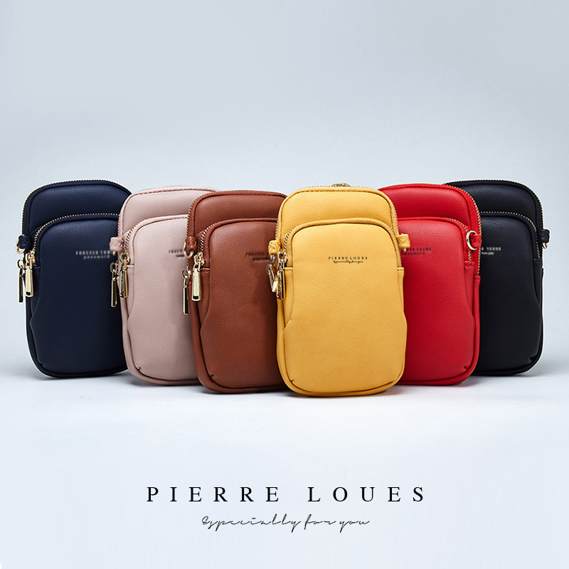 Bolsa transfronteriza 2024 nueva bolsa de teléfono móvil de las mujeres bolsa de mensajero de hombro simple de moda Corea del Sur PU bolsa pequeña de las mujeres al por mayor