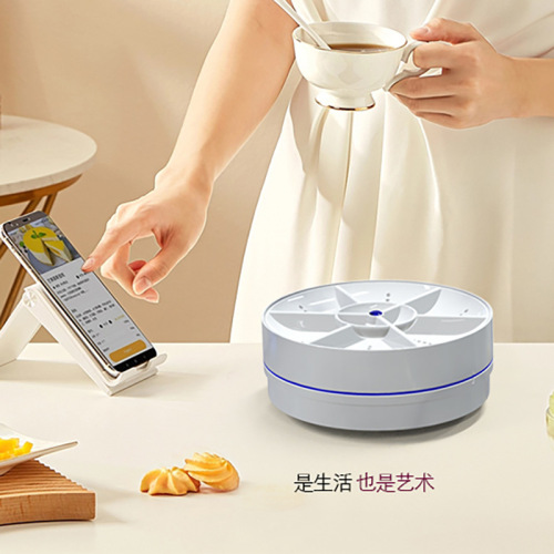 Wireless dishwasher household mini fruit and vegetable washing machine sink integrated desktop wireless sink dishwasher