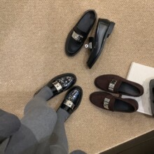 ��ט���Ь�ָ��i��СƤЬŮ��ɫ�A�^�ָ�Ӣ���L��Ь