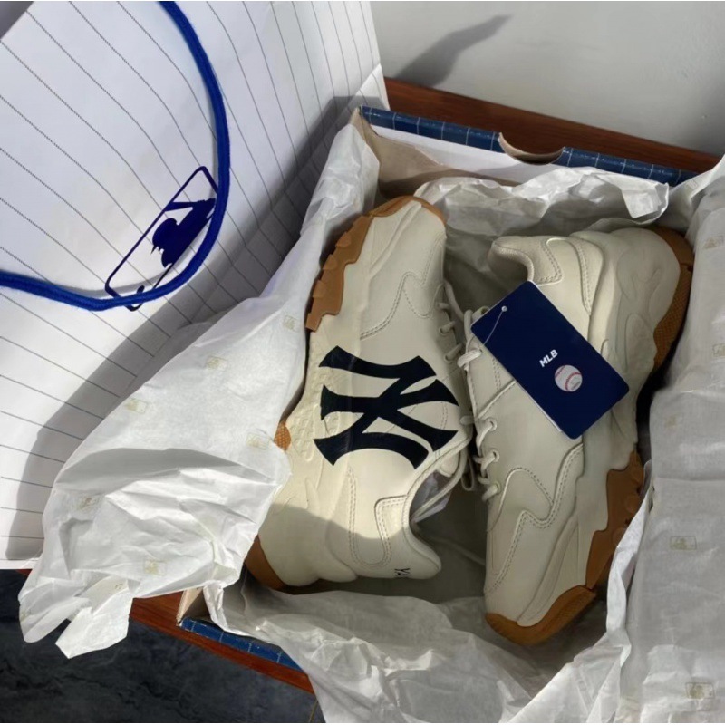 Ny x mlbはカップルの男女の復古の厚い底のお父さんの厚い底のレジャーの運動靴を高めます。|undefined