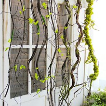 仿真树藤青苔枯藤条装饰树枝干室内藤蔓假花藤壁挂橱窗创意布造景
