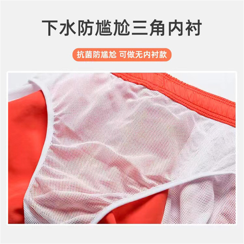 クロスボーダーの男性ビーチパンツ卸売り速乾三分カジュアルサーフパンツゆるいパンツスポーツパンツ男