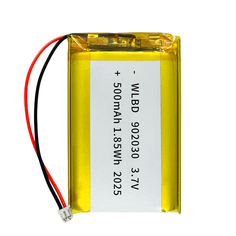 902030 ポリマーリチウム電池 500mAh 美容機器ワイヤレスキーボード VR メガネ UN38.3 認証 KC Qi|undefined