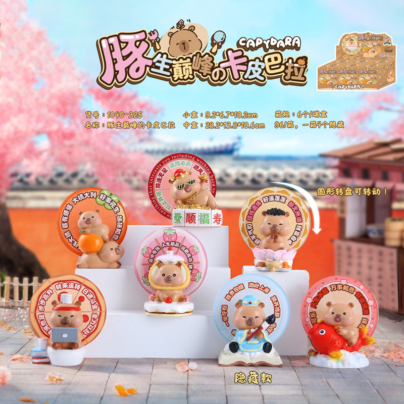 国风新款手办萌佛守护神盲盒潮玩创意客厅摆件装饰品送朋友节日礼|undefined
