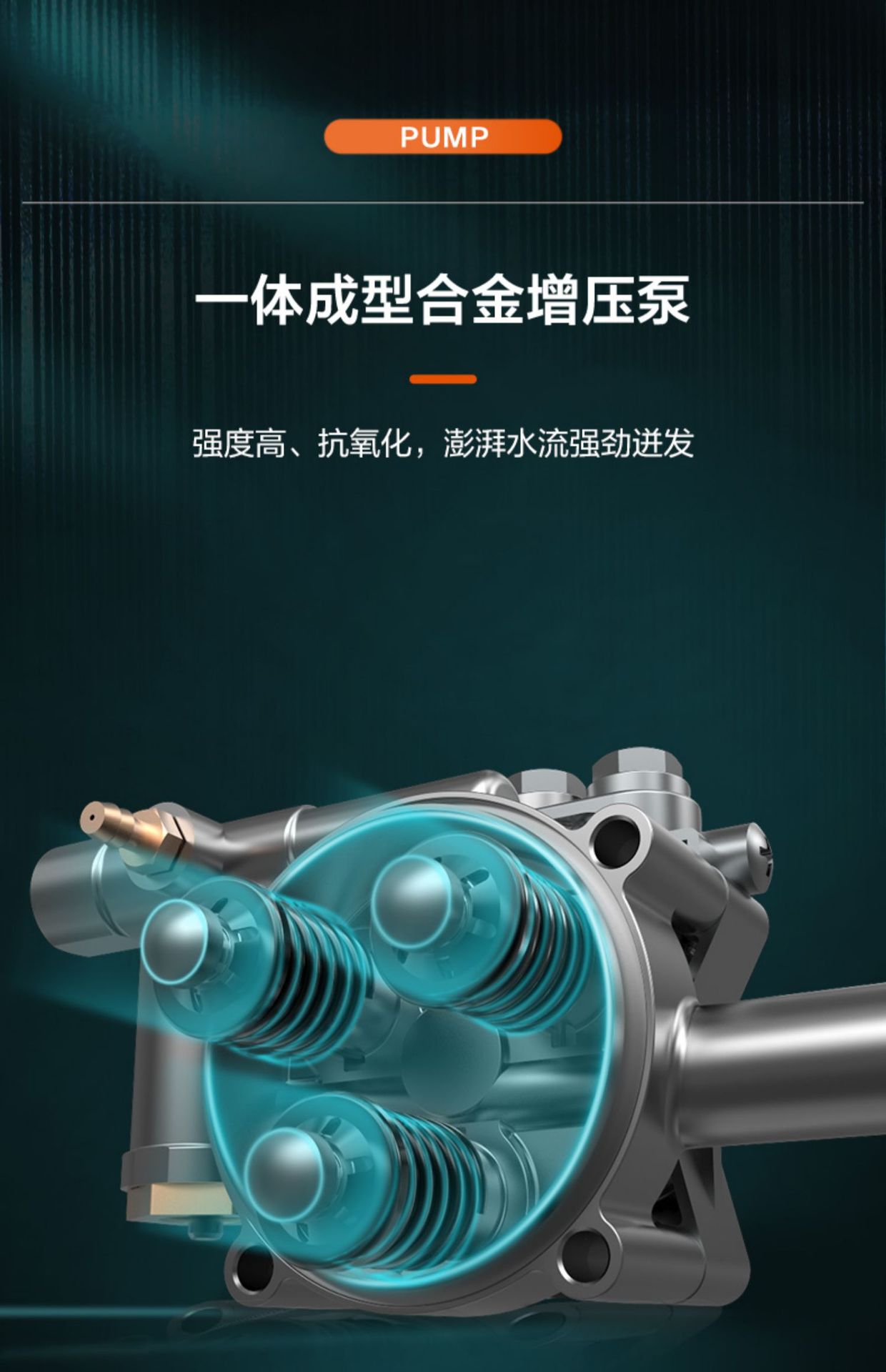 Car Washing Machine Household 220V Water Pump High Pressure Cleaning Machine Portable Water Gun High Power Car Washing Artifact Grab