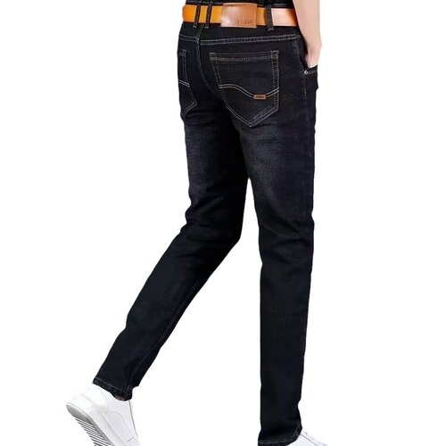 Men's winter warm thick straight leg loose large size work pants for cold winter outdoor insulation