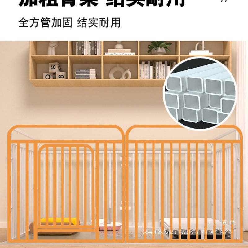 宠物狗笼子室内狗狗围栏小型中型犬栅栏护栏柯基泰迪比熊狗窝|undefined
