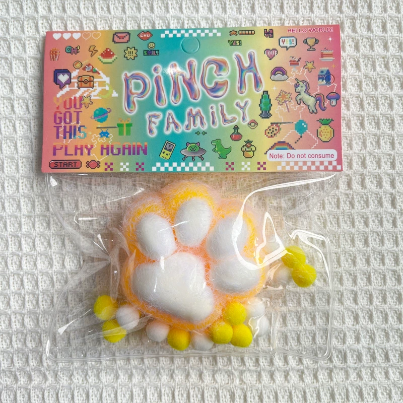 Soft plush realistic slime, toy, anti-stress