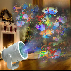 2025 新しいプロジェクタークリスマスライト投影雰囲気ライトハロウィン LED フィルム投影パターンクリスマスライト