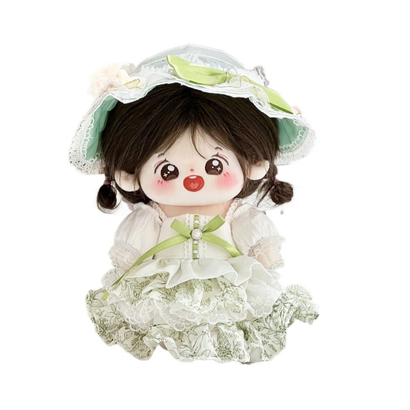 20 センチメートル綿ベビー服人形人形ヒトデボディノーマルボディ人形服 20cm グリーンスカート卸売|undefined