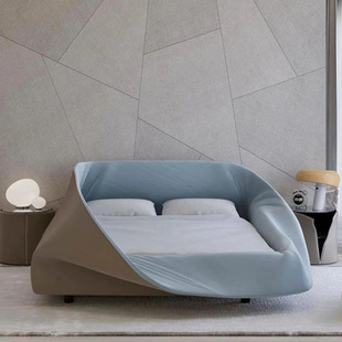 Lago Bird's Nest Bed Internet Celebrity Fabric Bed Baby Princess Bed Non-Interference Bed Creative Flap Pocket Pants Bird's Nest Bed