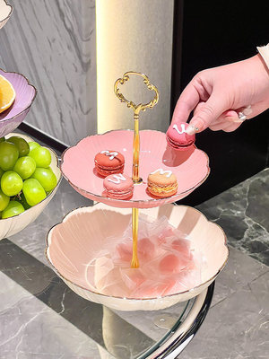 multi-storey Fruit plate new pattern household snacks candy Place wedding birthday party Dessert Snack stand