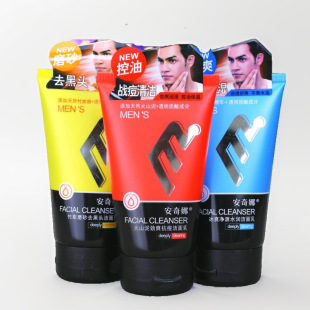 Wholesale Angina Men's Cleanser Cleansing Pore Hydrating Oil Control Cleansing Moisturizing Blackhead Cleanser