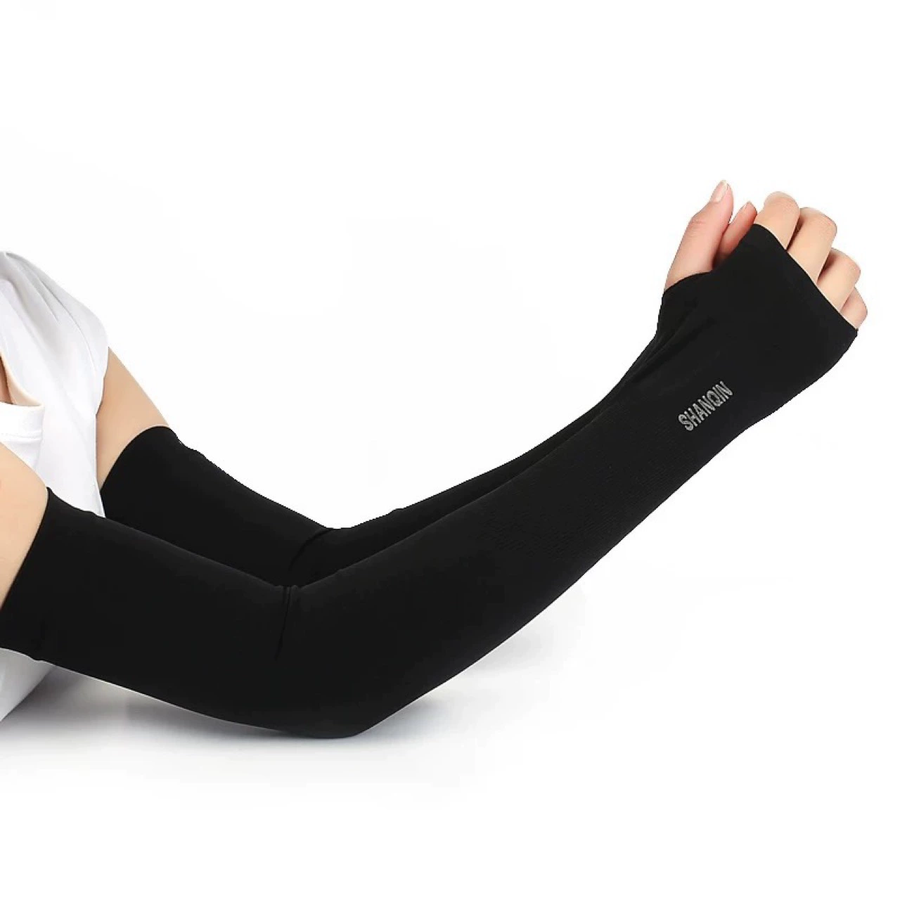 Мужские солнцезащитные рукава Ice Sleeves, женские УФ-рукава, рукава из ледяного шелка, летние рукава, велосипедные перчатки, тонкие