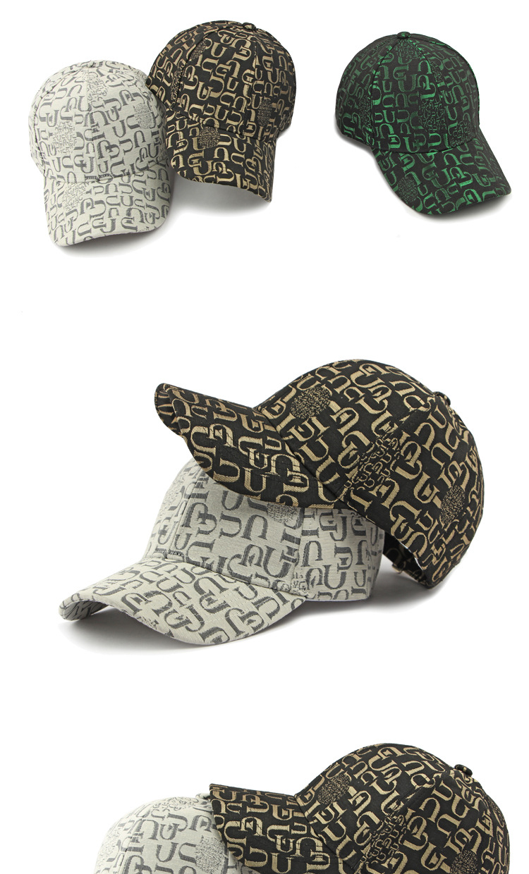 Casual Baseballmütze für Herren, Sonnenschutzvisier für den Außenbereich, Sonnenhut, personalisierte modische Atmosphäre, Schirmmütze, Damenflut_voghion.com