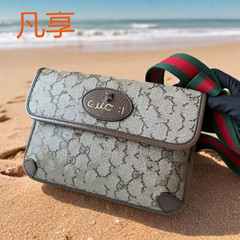 ファッションバッグを楽しむ新型女性前ウエストバッグ潮高防カップル虎頭バッグシングルショルダーバッグカジュアルバッグ