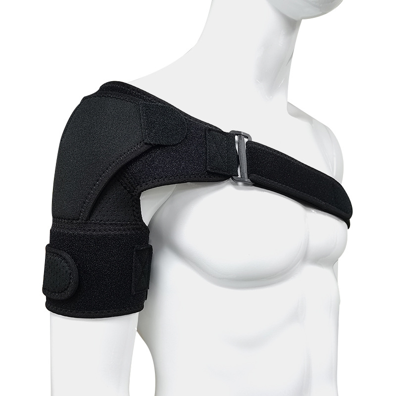Correa de hombro ajustable presión izquierda y derecha universal anti-tensión almohadilla de hombro protección del hombro Correa deportiva puede agregar bolsa de hielo