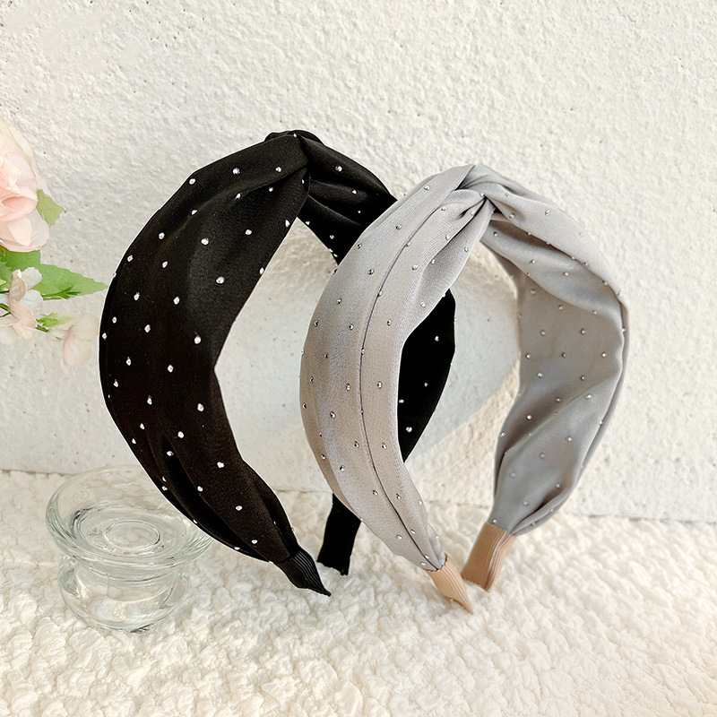 Elegant Streetwear Solid Color Cloth Hair Band display picture 2