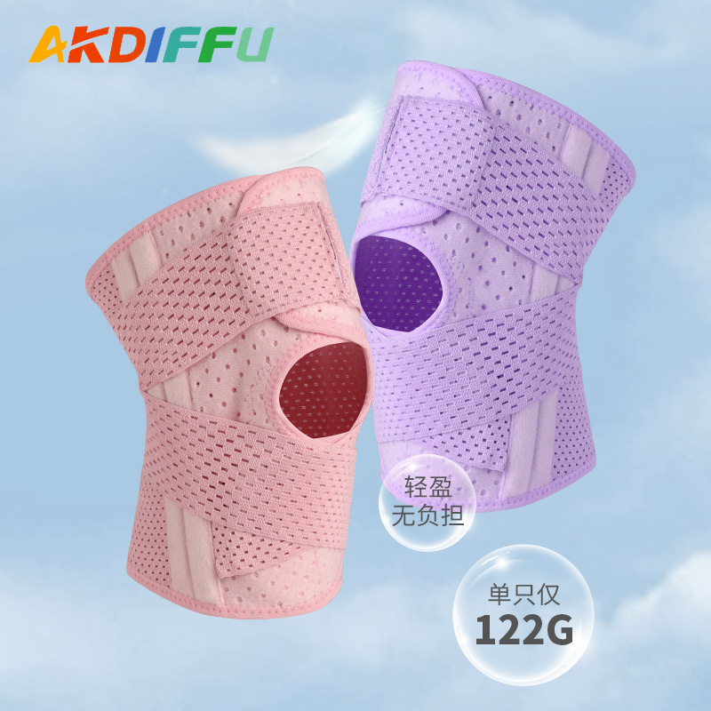 Rodilleras deportivas transpirables al aire libre ajustables para hombres y mujeres transfronterizos al por mayor cubierta de rodilleras japonesas de menisco