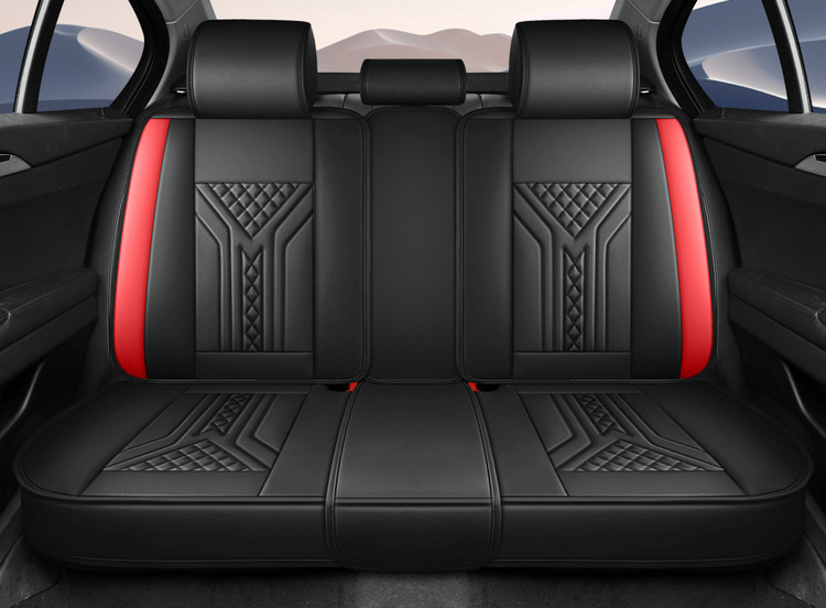 Cross-Border Car Seat Covers, Four-Season Universal Seat Covers, Fully Enclosed Seat Cushions, Nappa Leather Seat Covers, Breathable Ice Silk Cushions