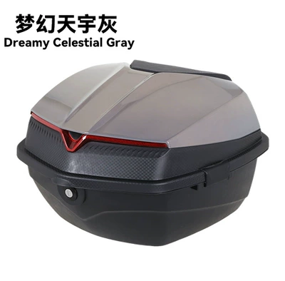 for Electric Scooters and Mopeds, Electric car tail box - sky-gray-tail-box-free-installation-accessories