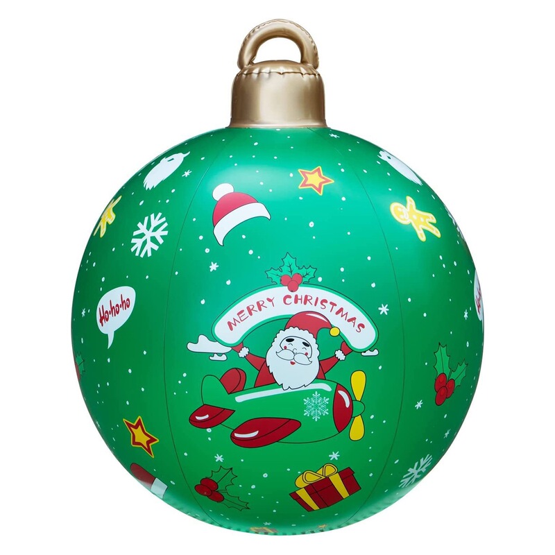 クロスボーダー新しいクリスマス装飾ボールクリスマスパーティー用品中庭クリスマス装飾インフレータブルクリスマスボール|undefined